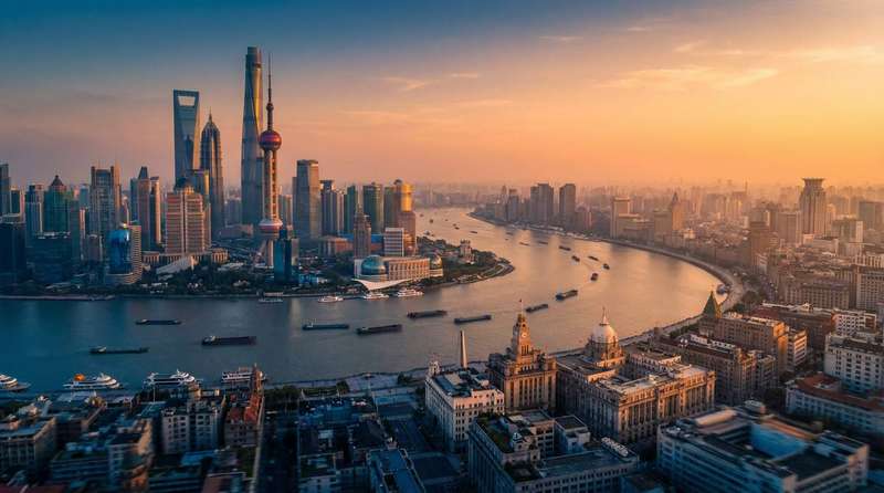 落地窗前城市航拍视频教程