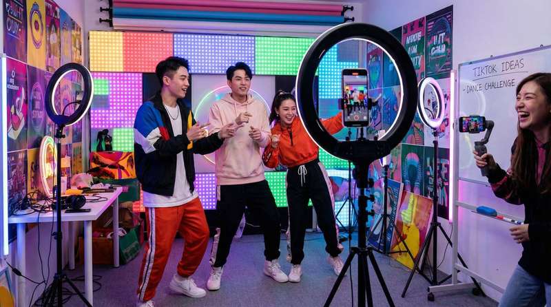 落地窗前短视频创作拍摄教程